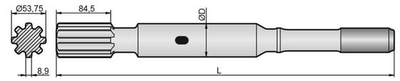 Schaft-Adapter für Bohrgerät des Felsen-COP1838